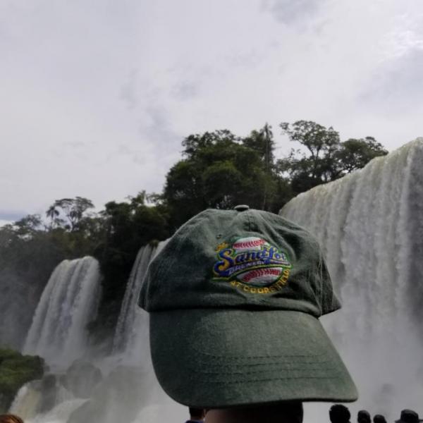 Sandlot cap, Iguazu Falls Argentina